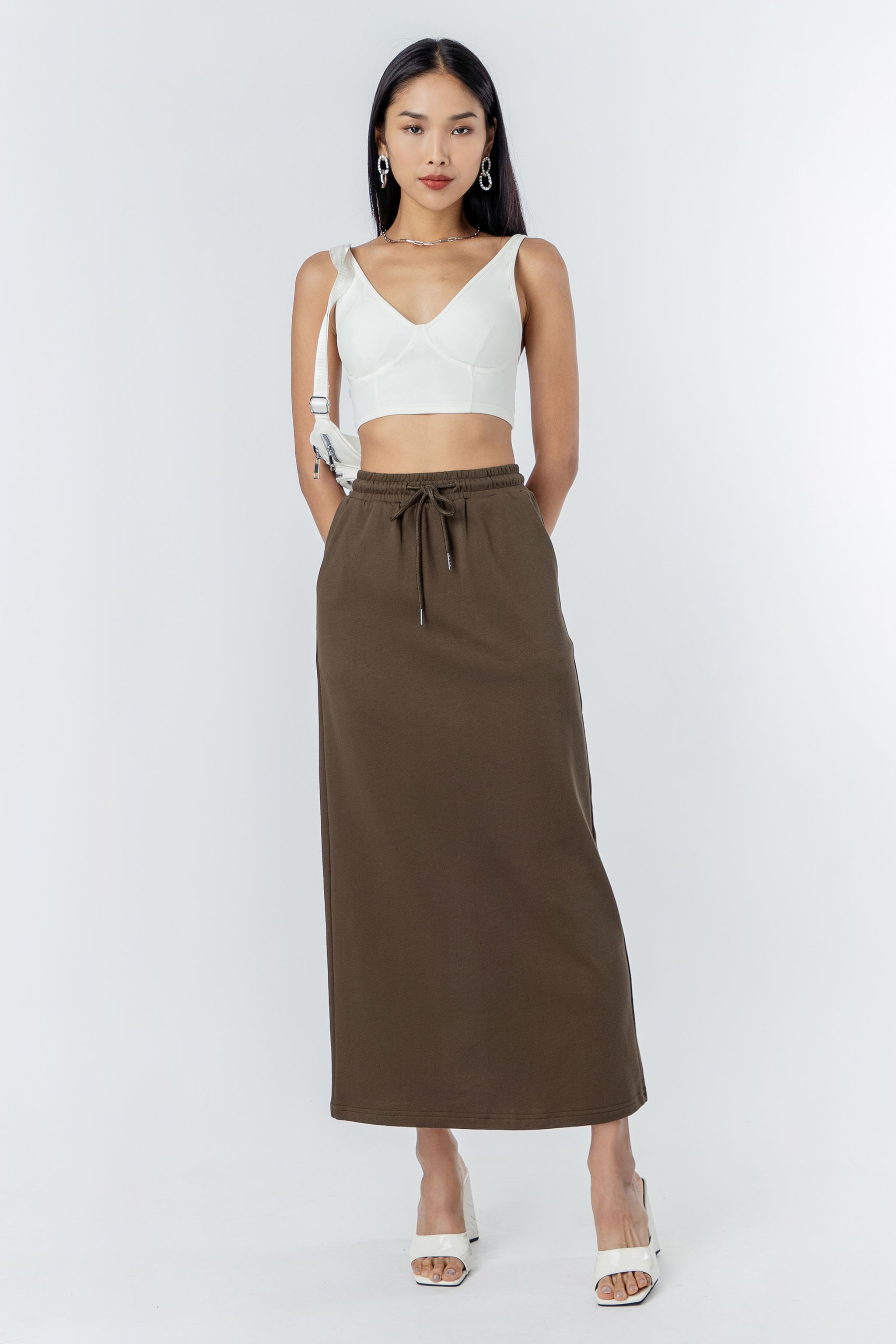 All Week Skirt in Brown (S)_1