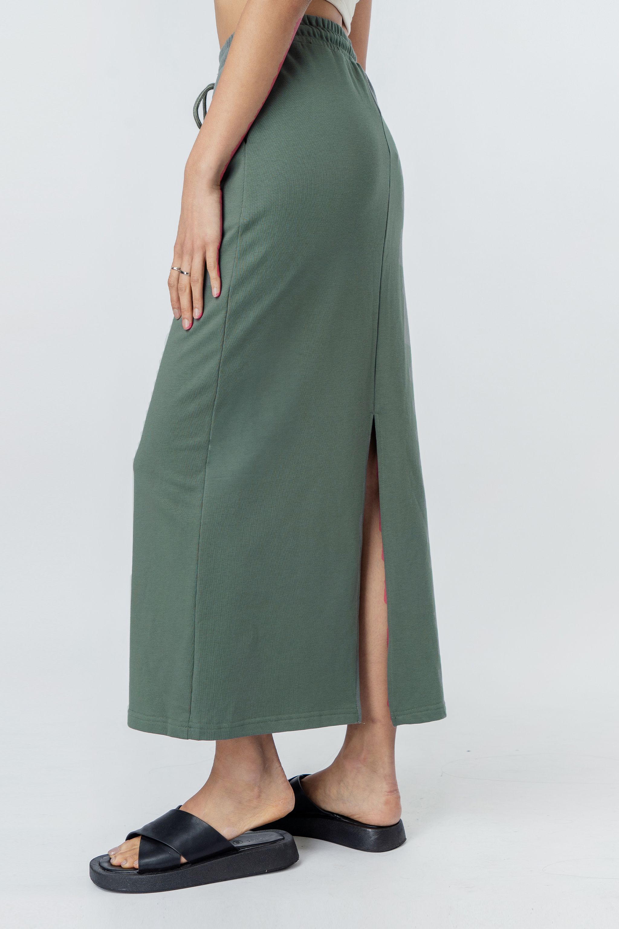 All Week Skirt in Jade Green (S)_3