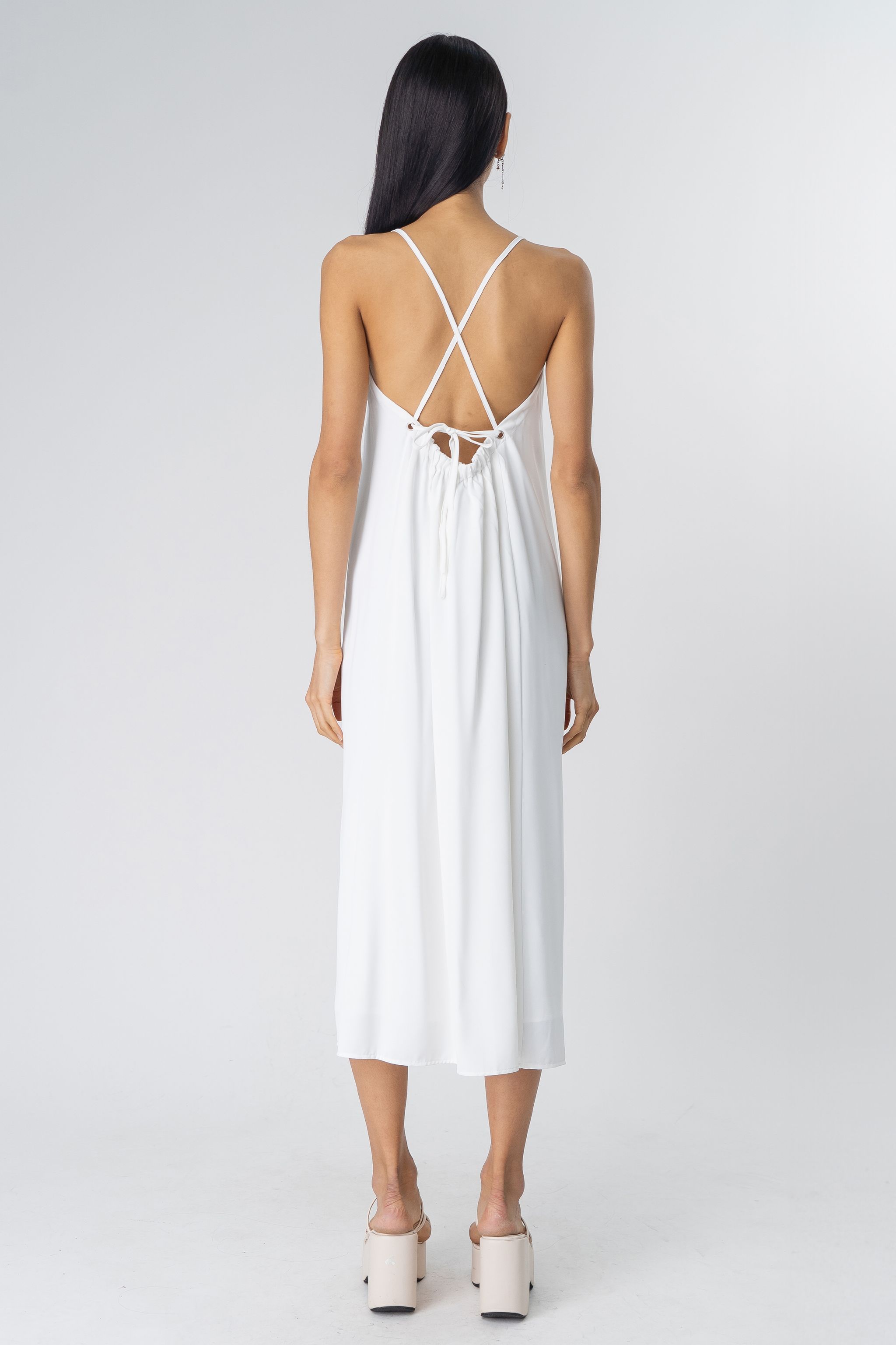 Power Line Maxi in White (XS)_2