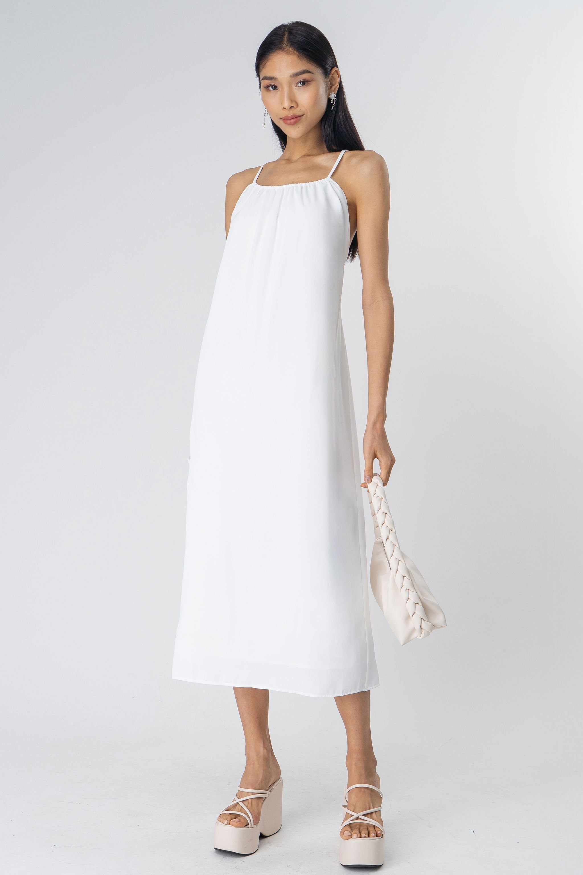 Power Line Maxi in White (XS)_0