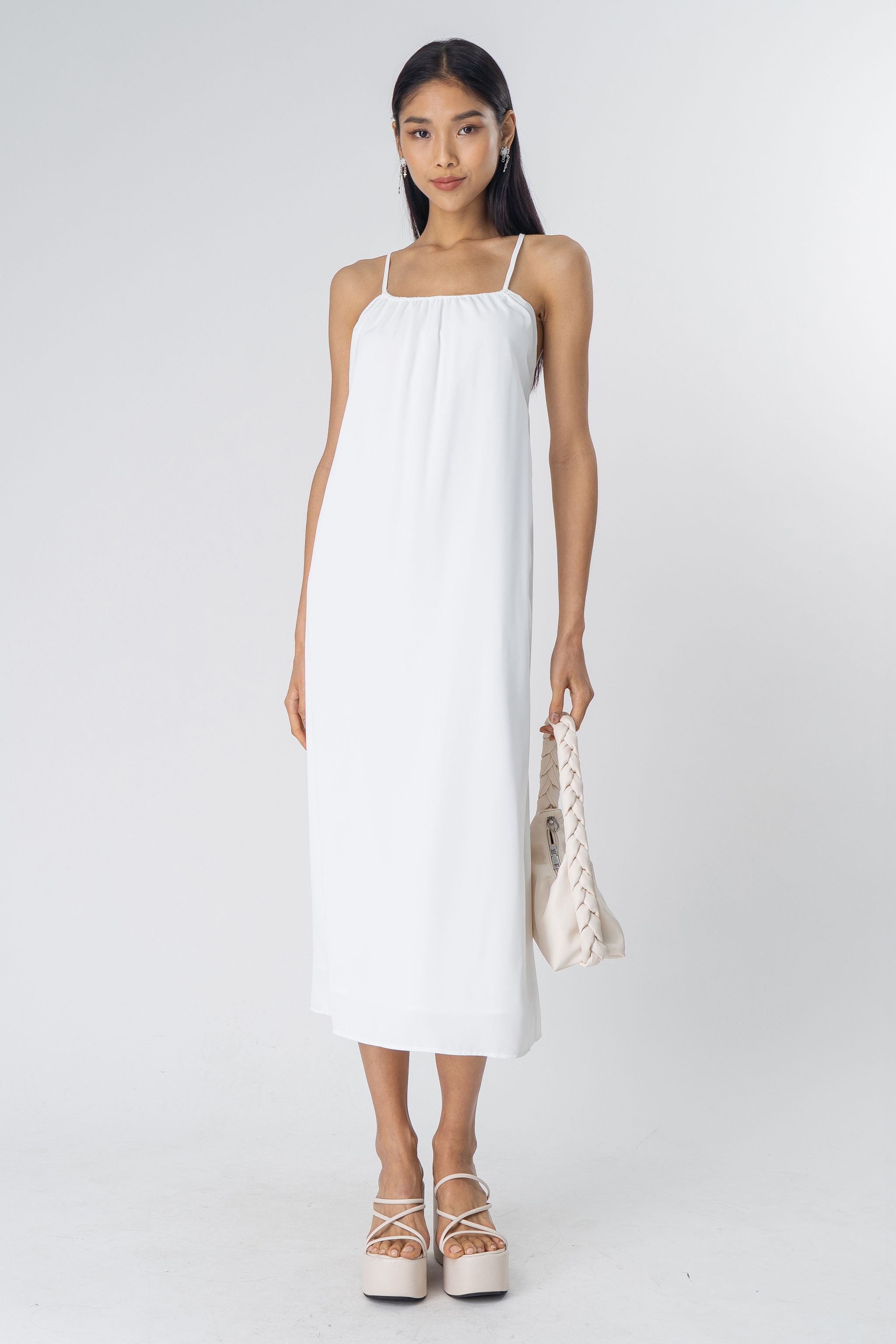 Power Line Maxi in White (XS)_1