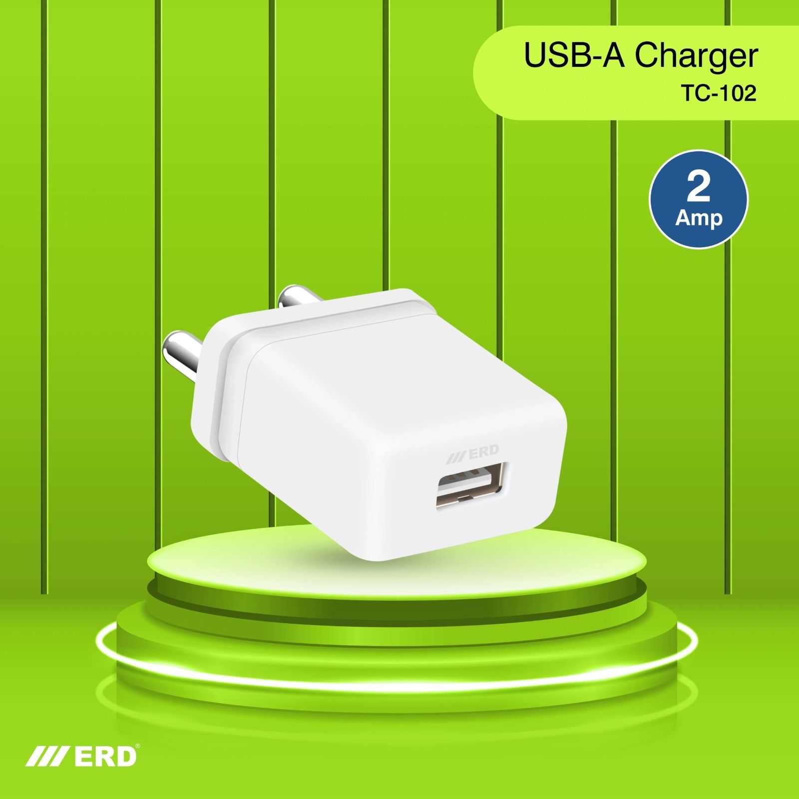 ERD Pro Series TC-102 USB Charger 5V/2Amp (Dock Only)_2