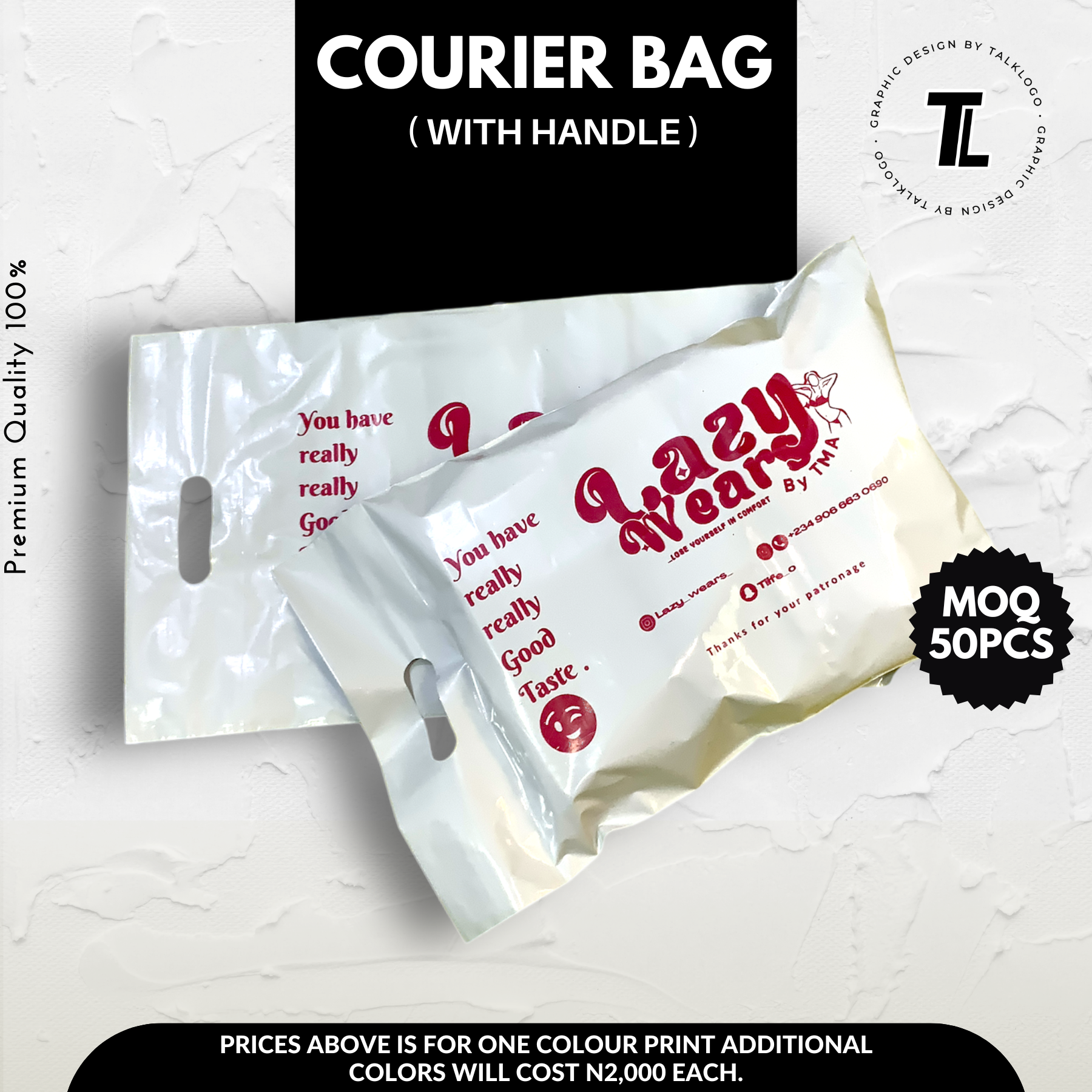 Handle Courier Bag _0