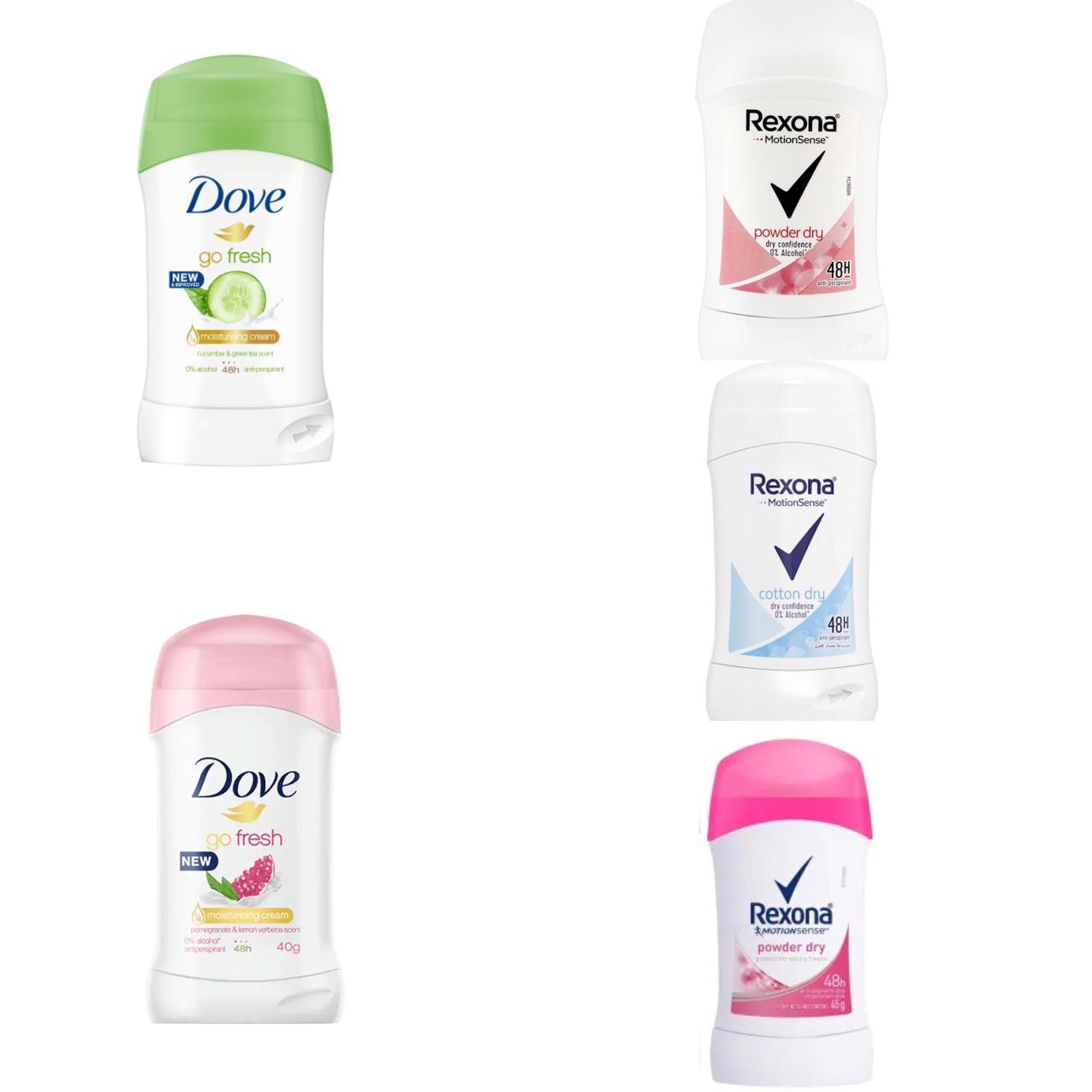 Dove Pomegranate Unisex Deodorants_0