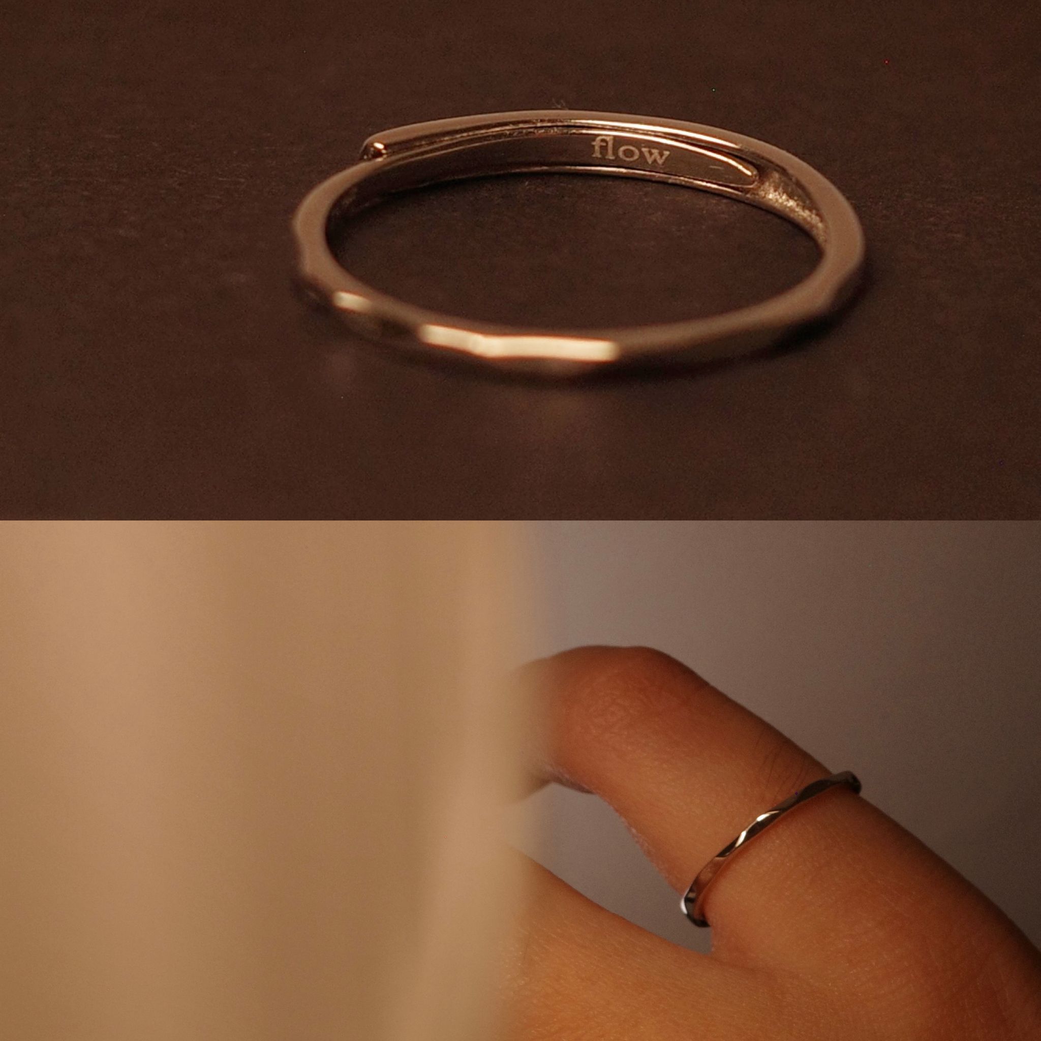 S925 Silver Ring - be soft / flow / breathe_1