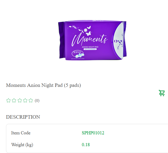 Moments Anion Night Pad (5 pads)_0