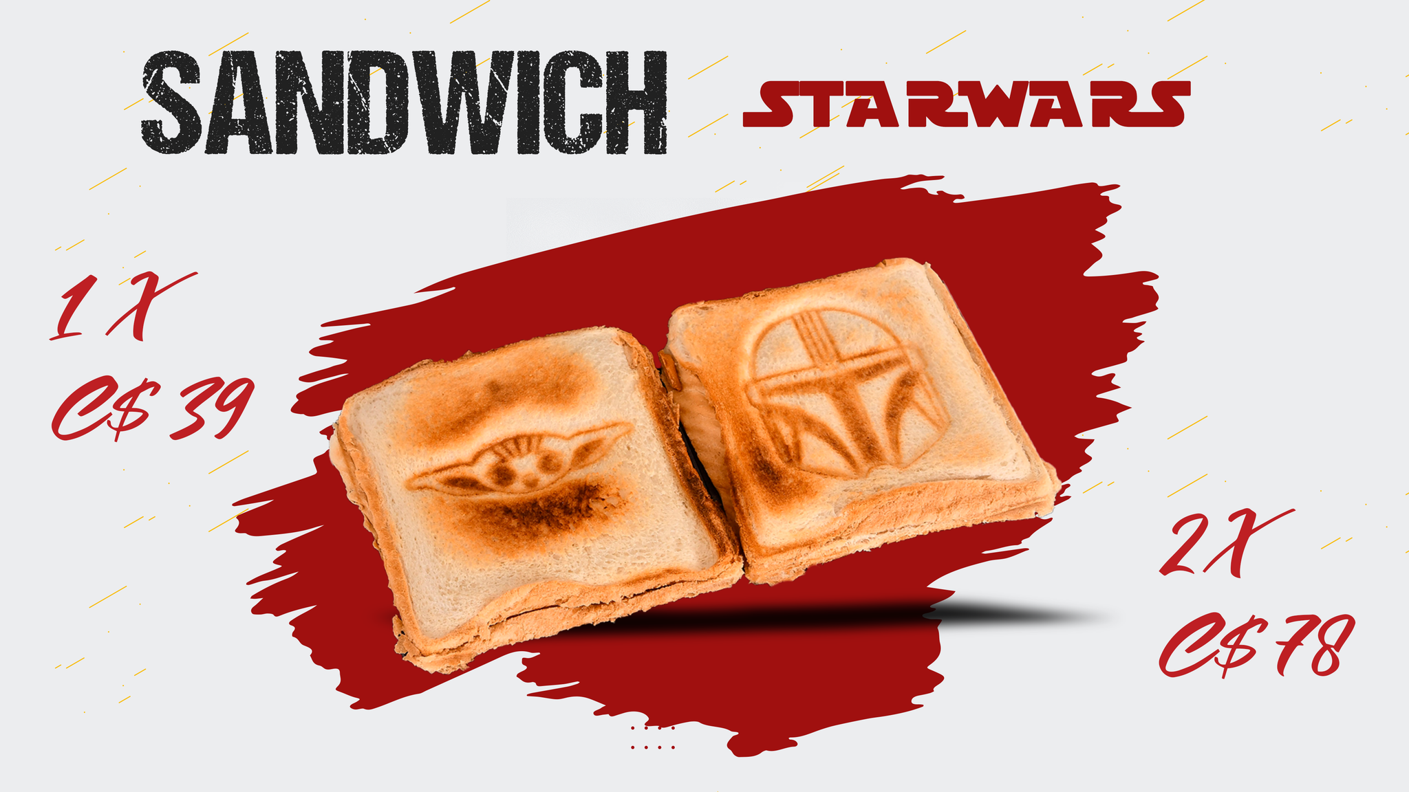 Sandwich de Star Wars (jamon y queso)_0