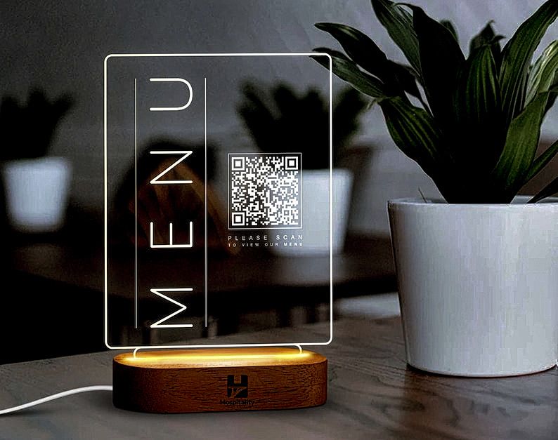 HCM Acrylic Led Light Menu Stand_1