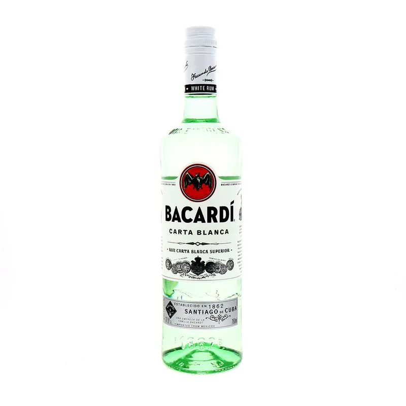 Ron Bacardi Carta Blanca 750 Ml_0