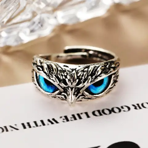 Bague hibou mystique _1