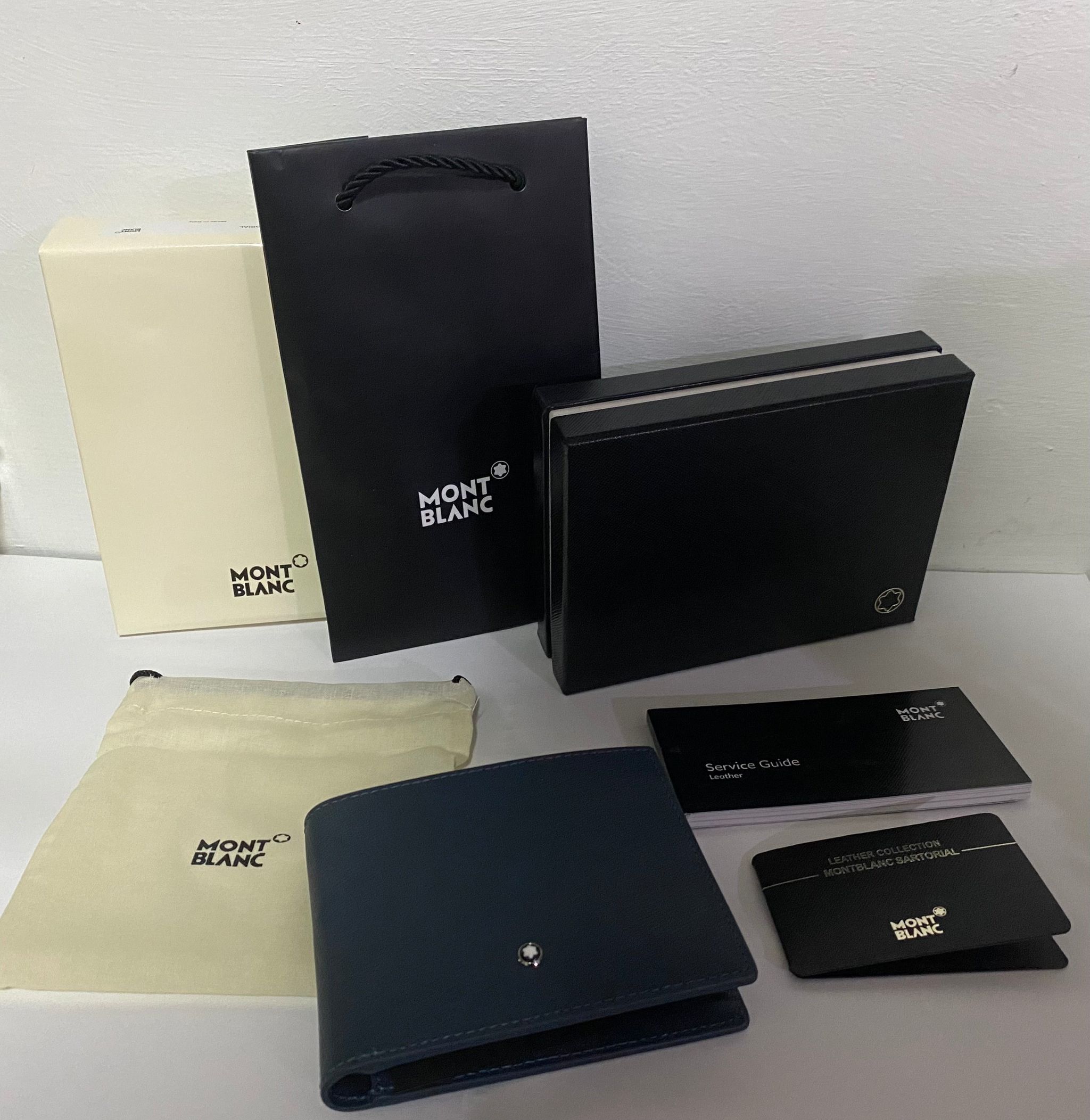  [6cc Indigo Blue #113217] Montblanc Sartorial Wallet_3