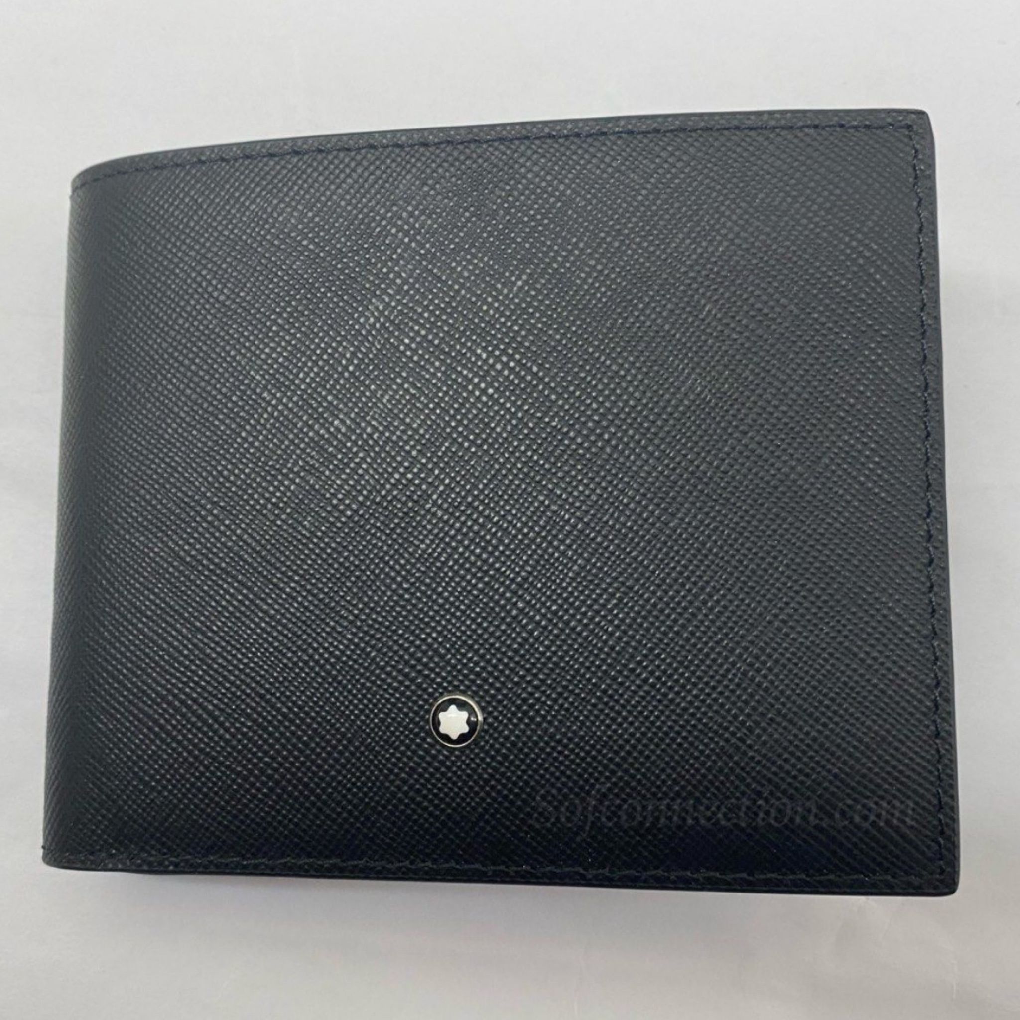 [6cc Black/IndigoBlue #116326] - Montblanc Sartorial Wallet_2