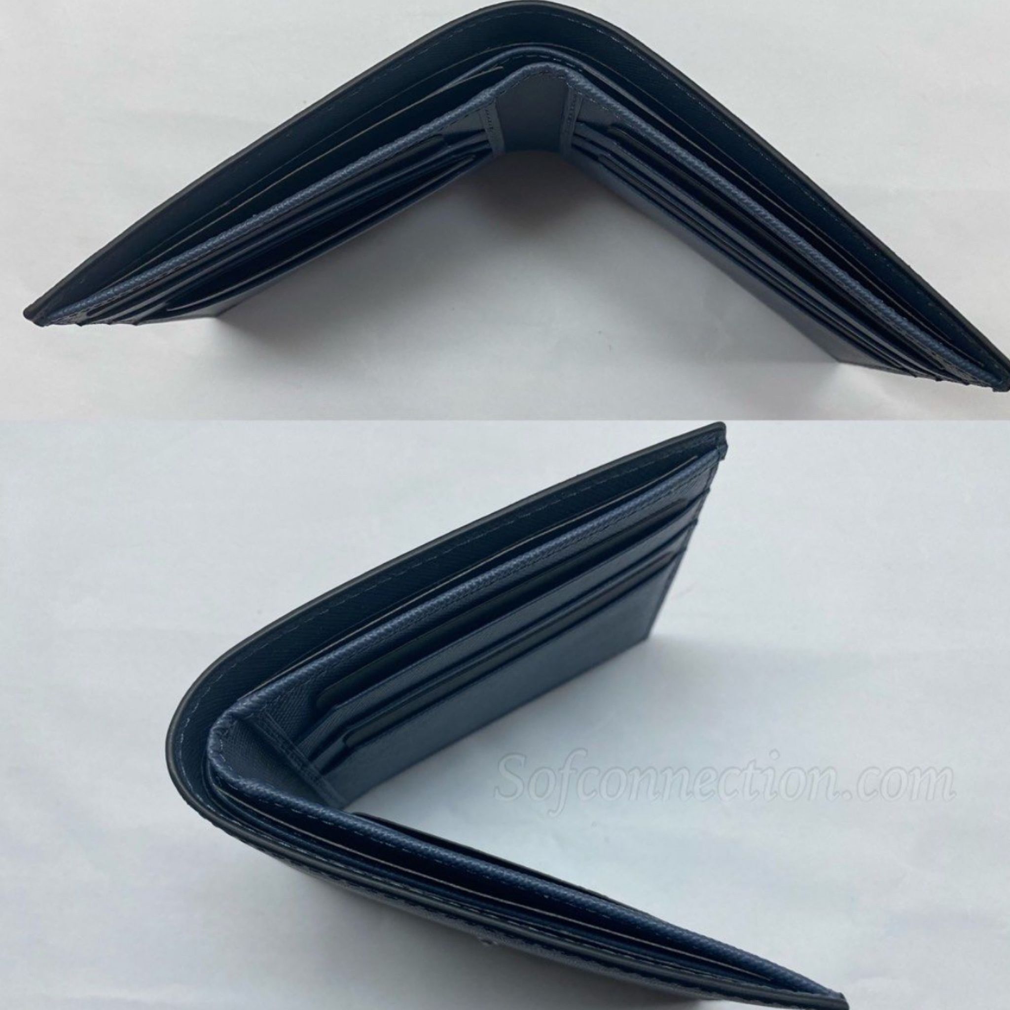 [6cc Black/IndigoBlue #116326] - Montblanc Sartorial Wallet_5