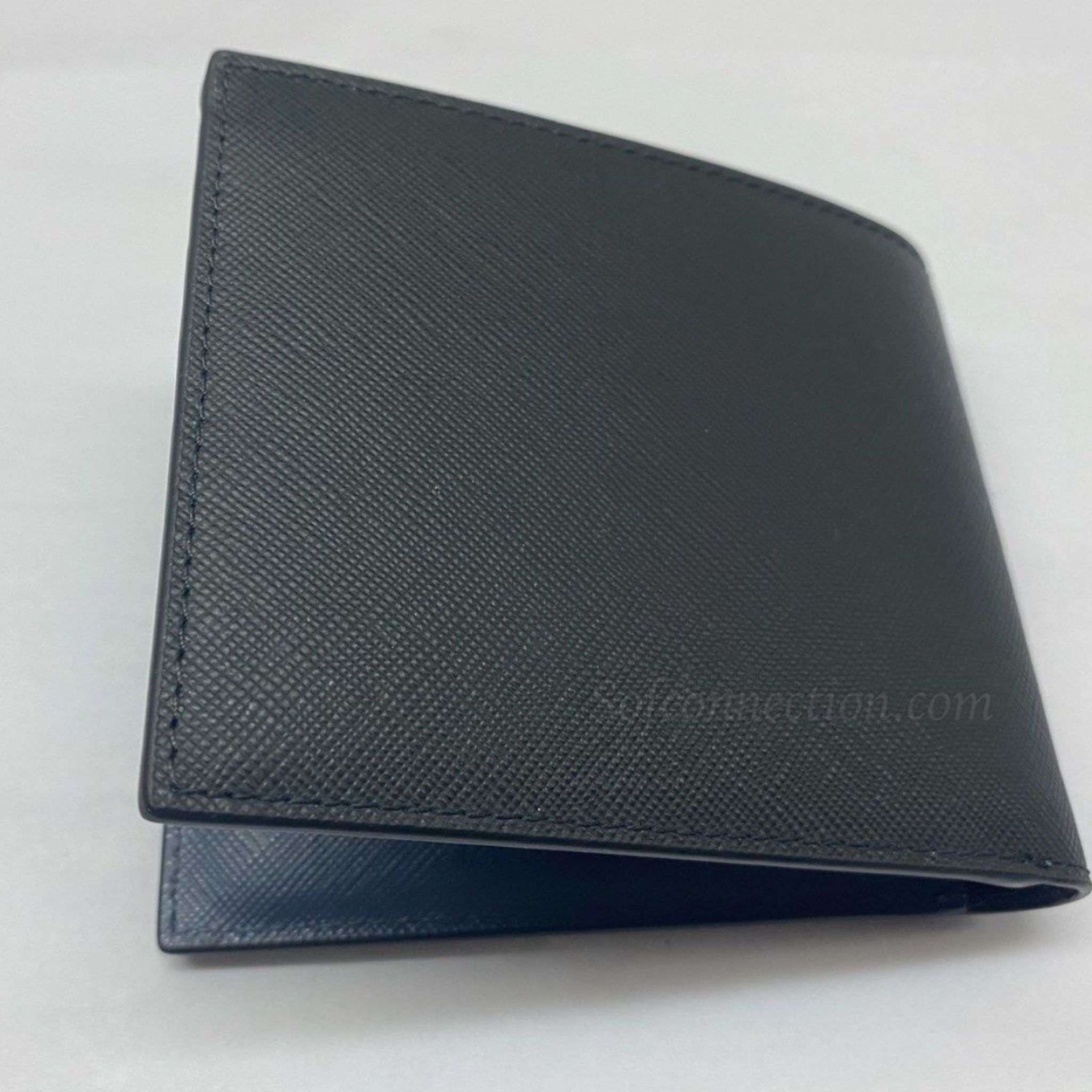 [6cc Black/IndigoBlue #116326] - Montblanc Sartorial Wallet_3
