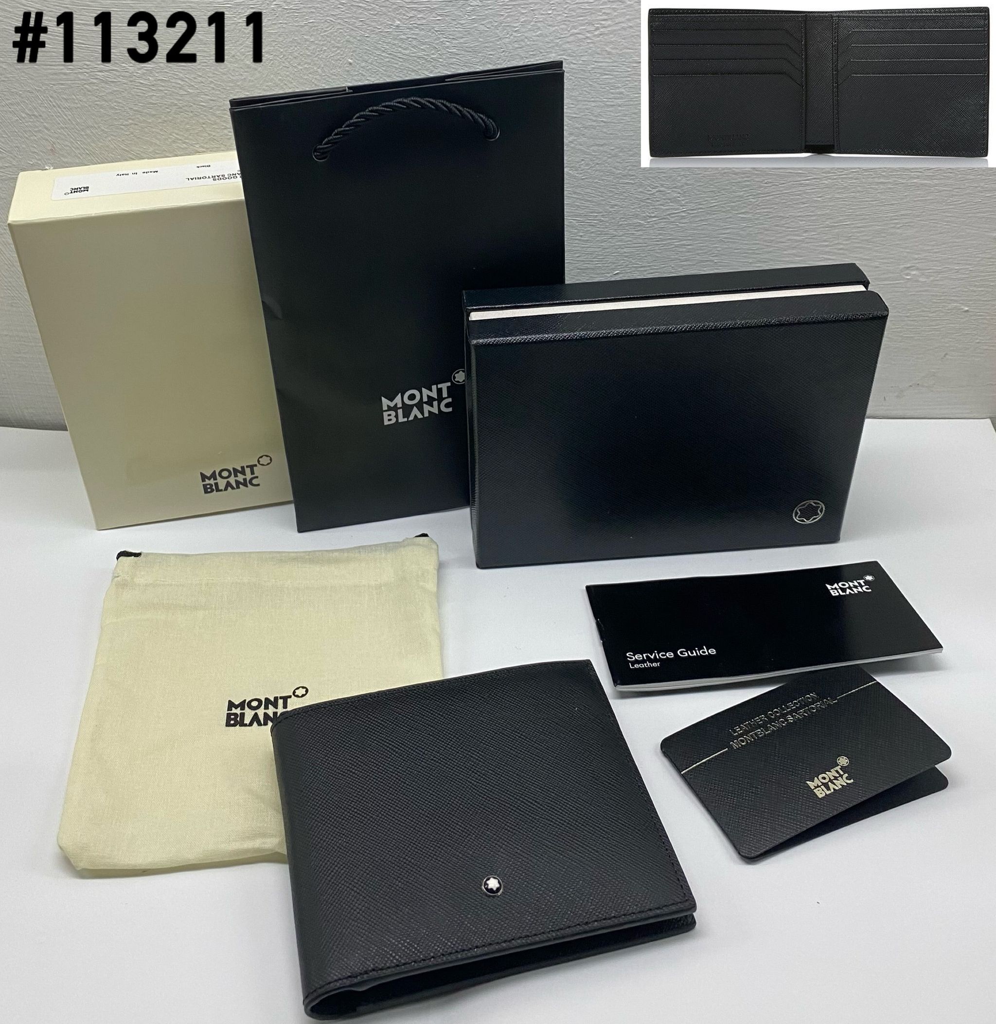 [8cc Wallet #113211] Montblanc Sartorial Wallet_1