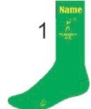 EC Netball Socks Green_0