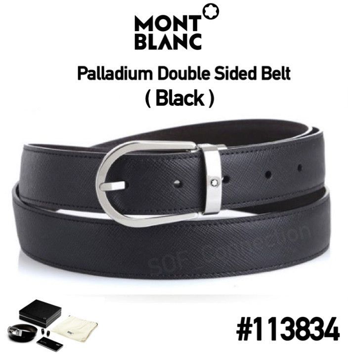 [BELT #113834] Mont Blanc Double Sided Belt_0
