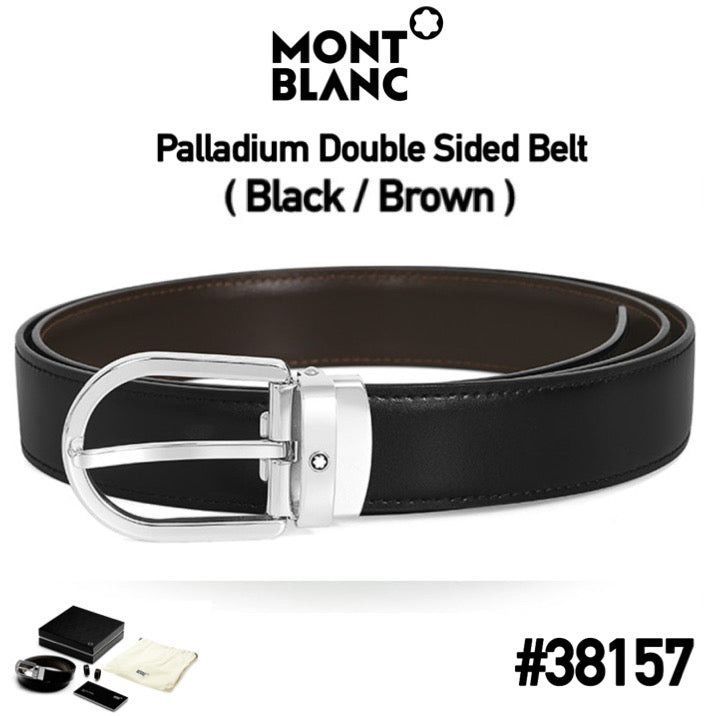 [BELT #38157] Montblanc Double Sided Belt_0