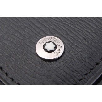 [6cc #38036] Montblanc Westside Black Leather Wallet_5