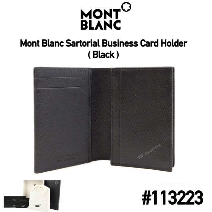 Montblanc Sartorial Business Card Holder #113223_0