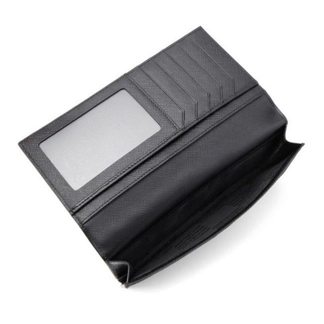[12cc #113207] Montblanc Sartorial Wallet  with View Pocket_2
