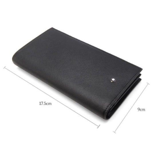 [12cc #113207] Montblanc Sartorial Wallet  with View Pocket_6