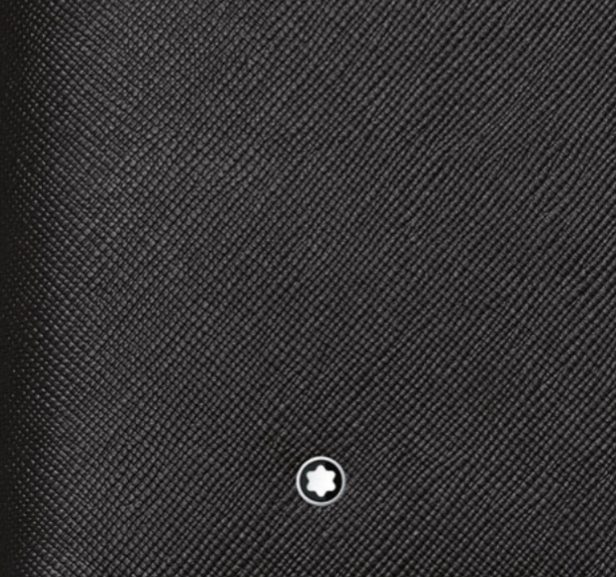 [6cc #113219] Montblanc Sartorial Long Wallet with zipped Pocket _2