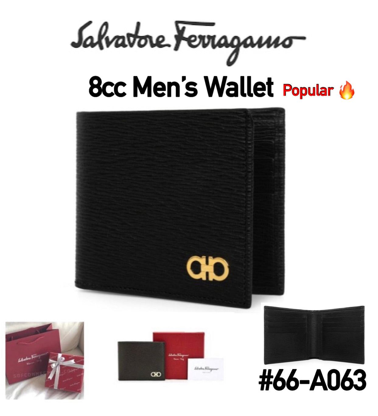 [8cc Wallet #66-A063] Salvatore Ferragamo Wallet_0