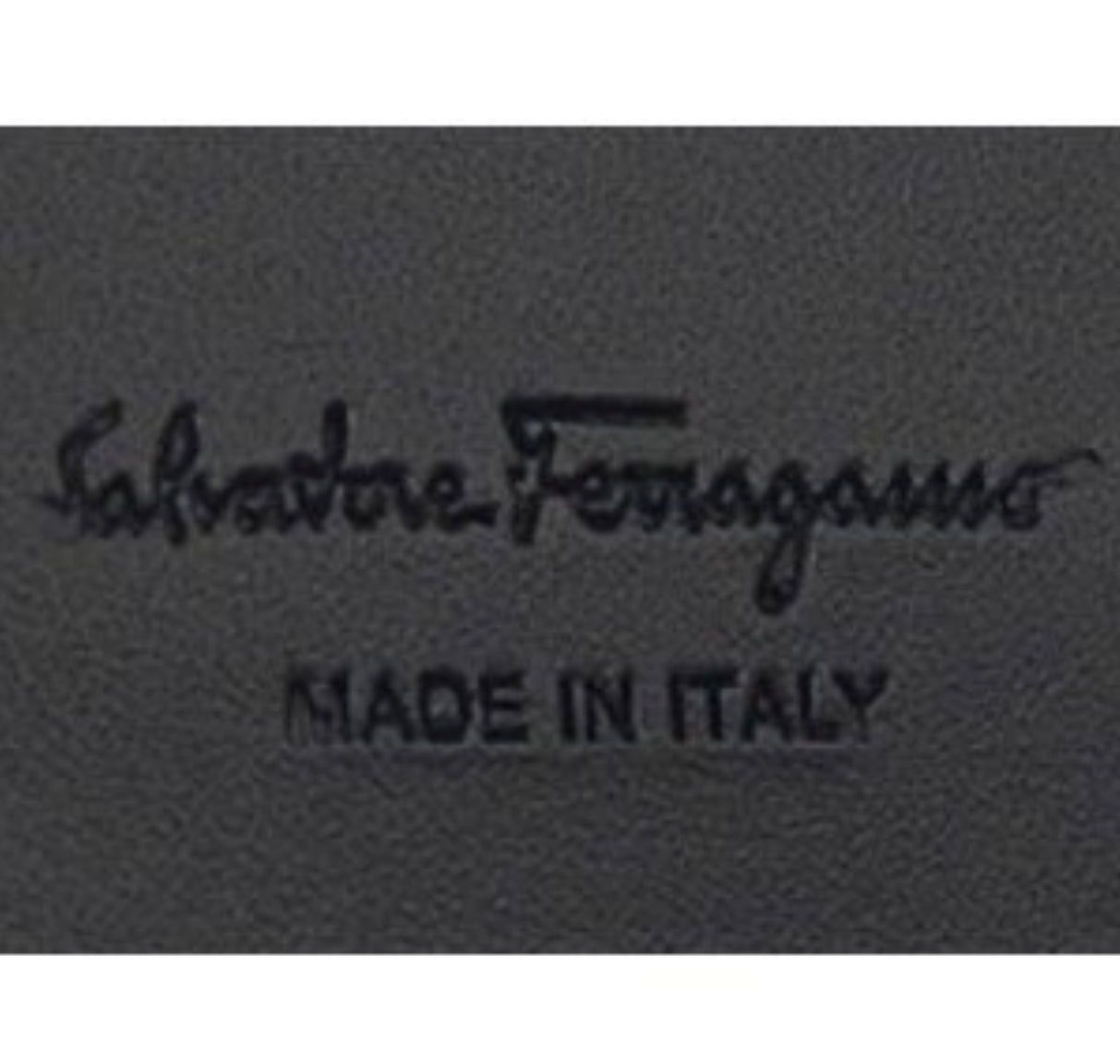 [8cc Wallet #66-A093] Salvatore Ferragamo Men’s Wallet - Soft Black Leather_4