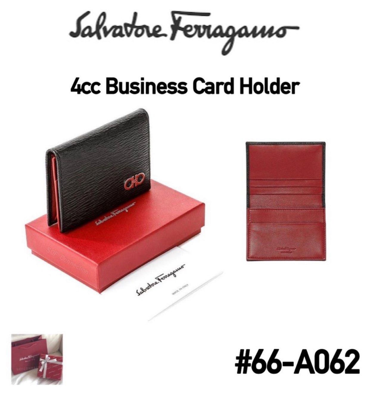 [Card Holder #66-A062] Salvatore Ferragamo 4cc_0