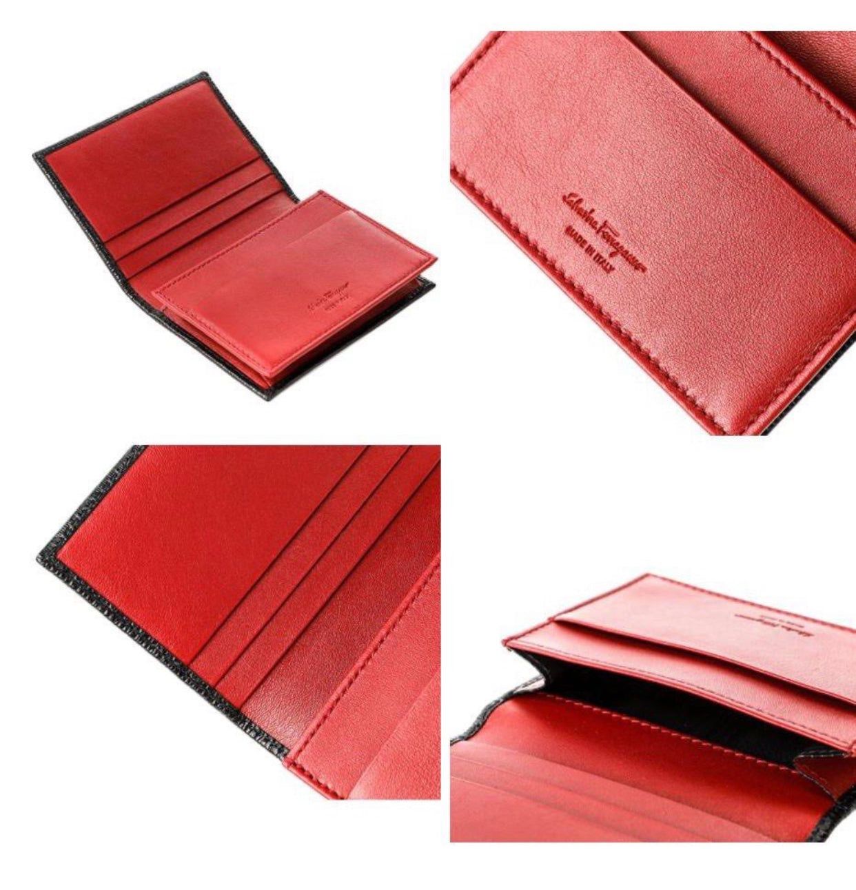 [Card Holder #66-A062] Salvatore Ferragamo 4cc_4