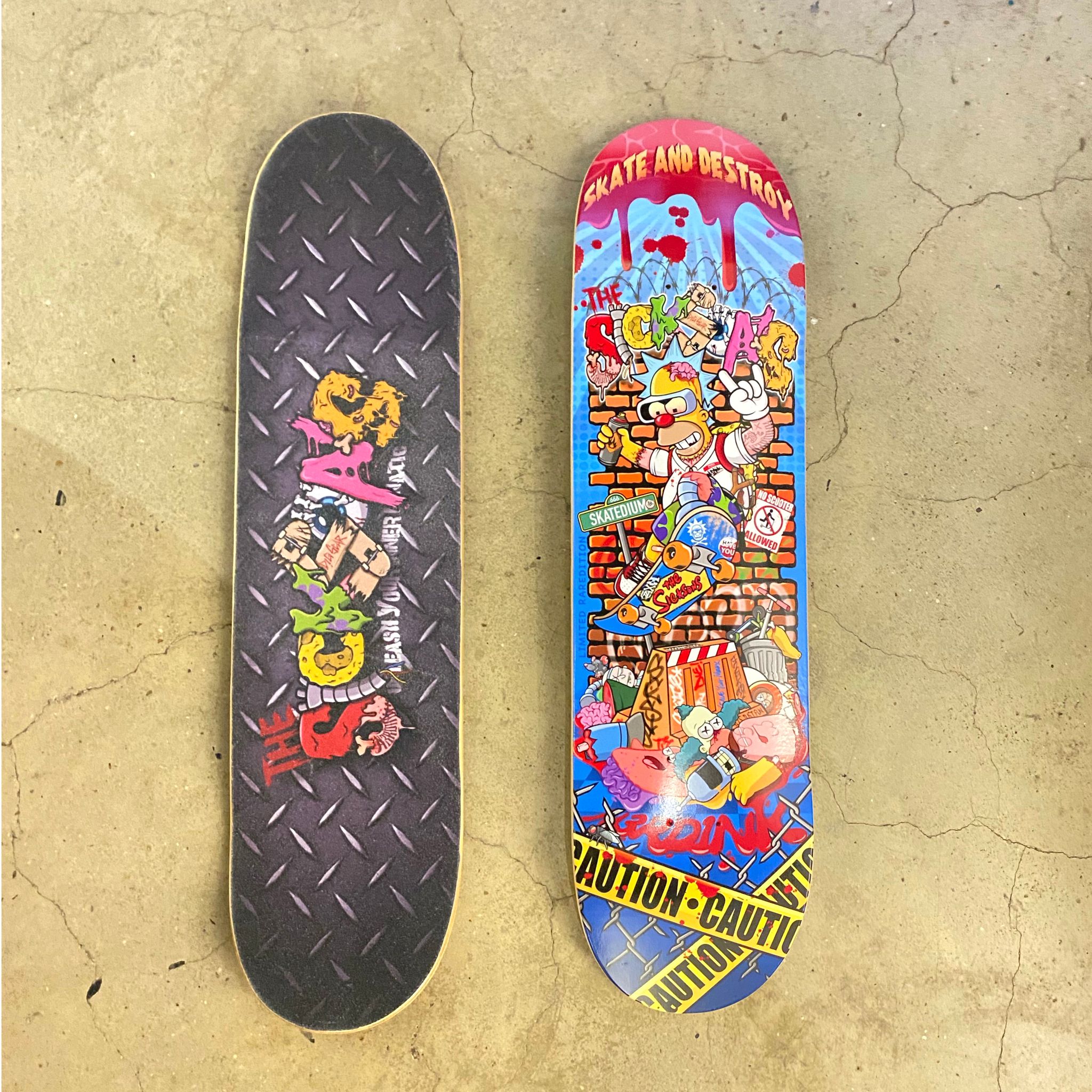 The SICKSONS Skate deck_1