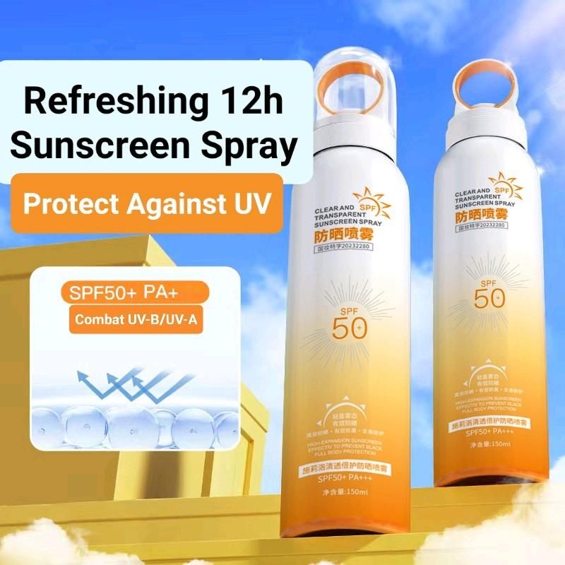 SPF50 Sunscreen Spray 12h Stay Refresh & Safe from UV for All Skin Type_1