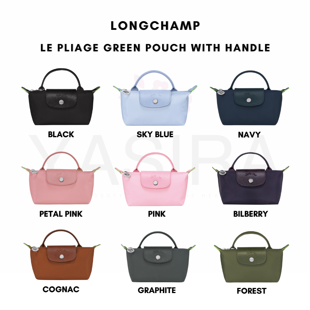 Longchamp Le Pliage Green Pouch_0