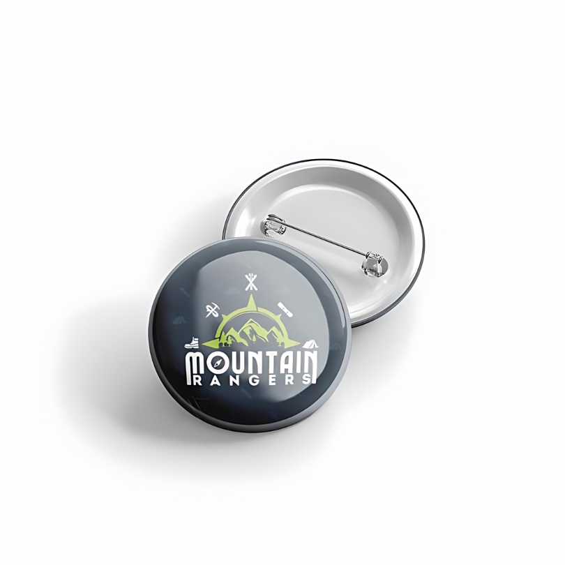 Mountain Rangers Pin Badge_0