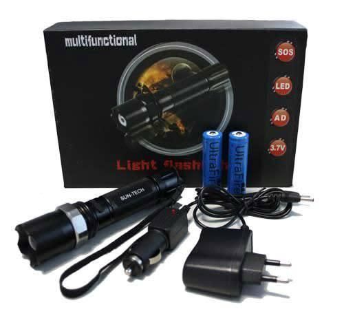 SWAT Multifunctional Rechargable Flash Light_3