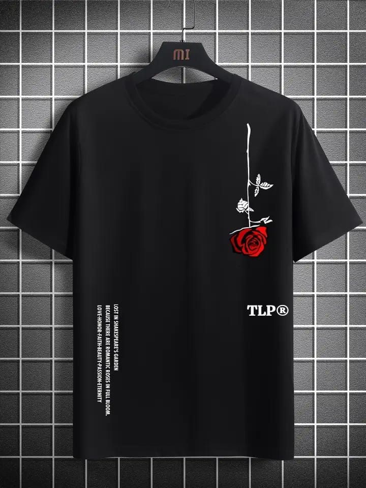 RED ROSE t - shirt_1