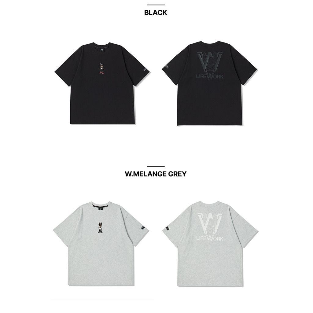 LIFEWORK Mini Hipdog Print Short Sleeve T-Shirt_2