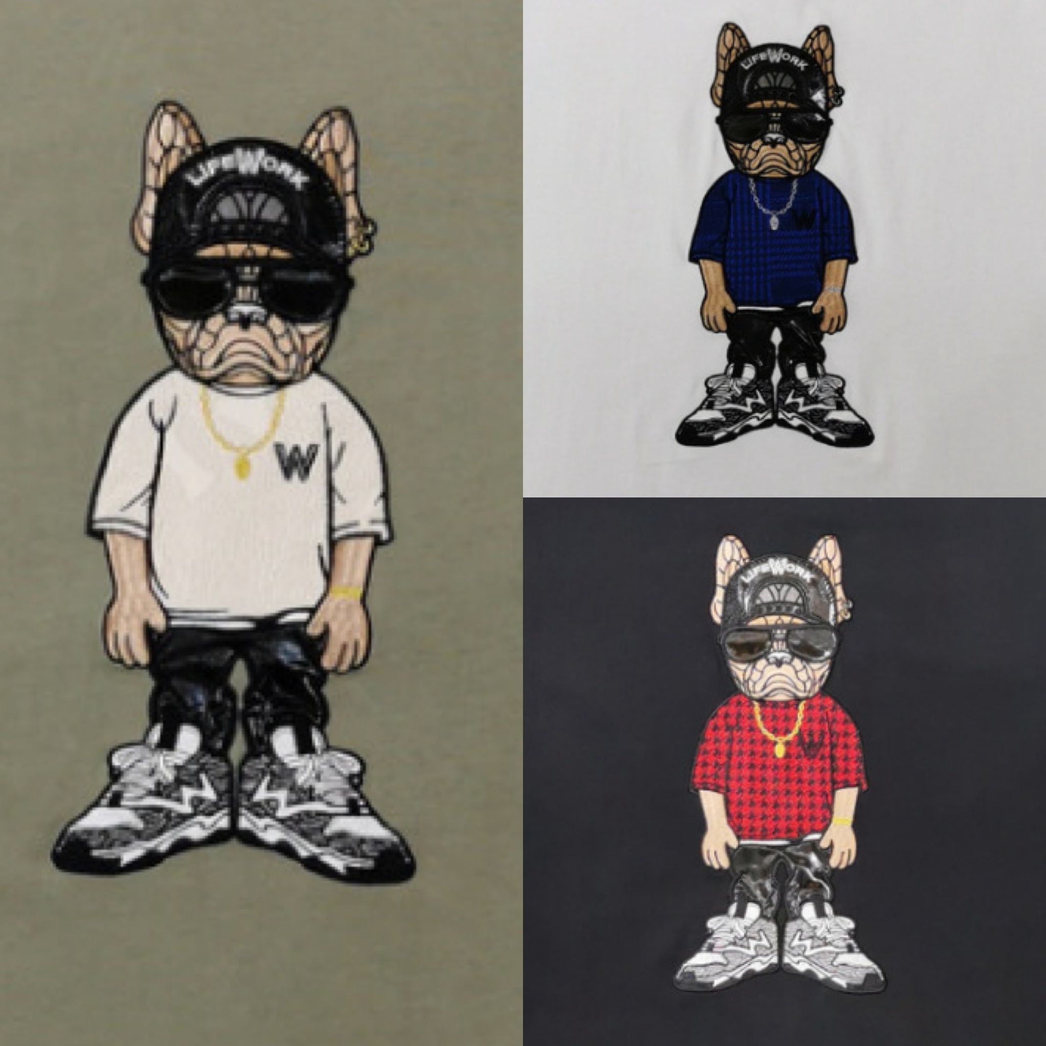 LIFEWORK Snapback Hipdog T-Shirt_3