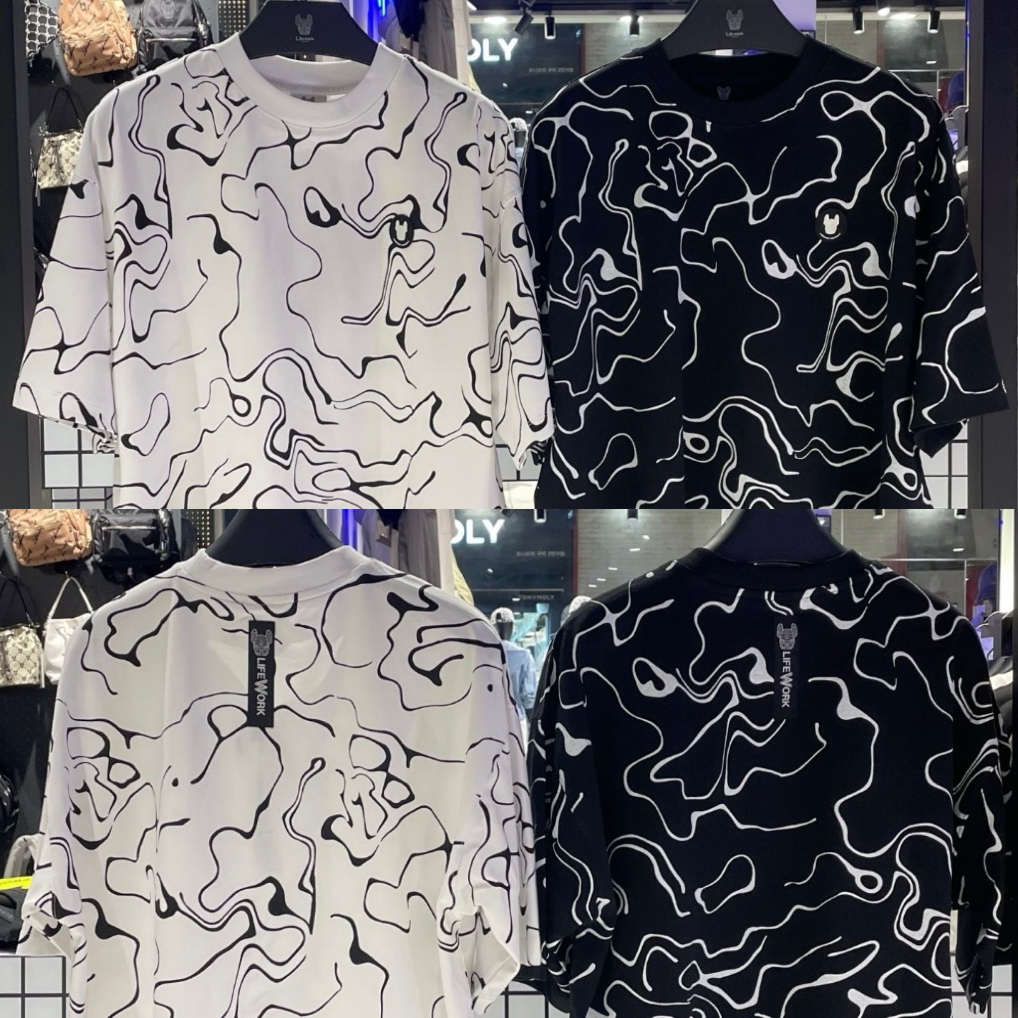 LIFEWORK radok Line Artwork T-Shirt _3