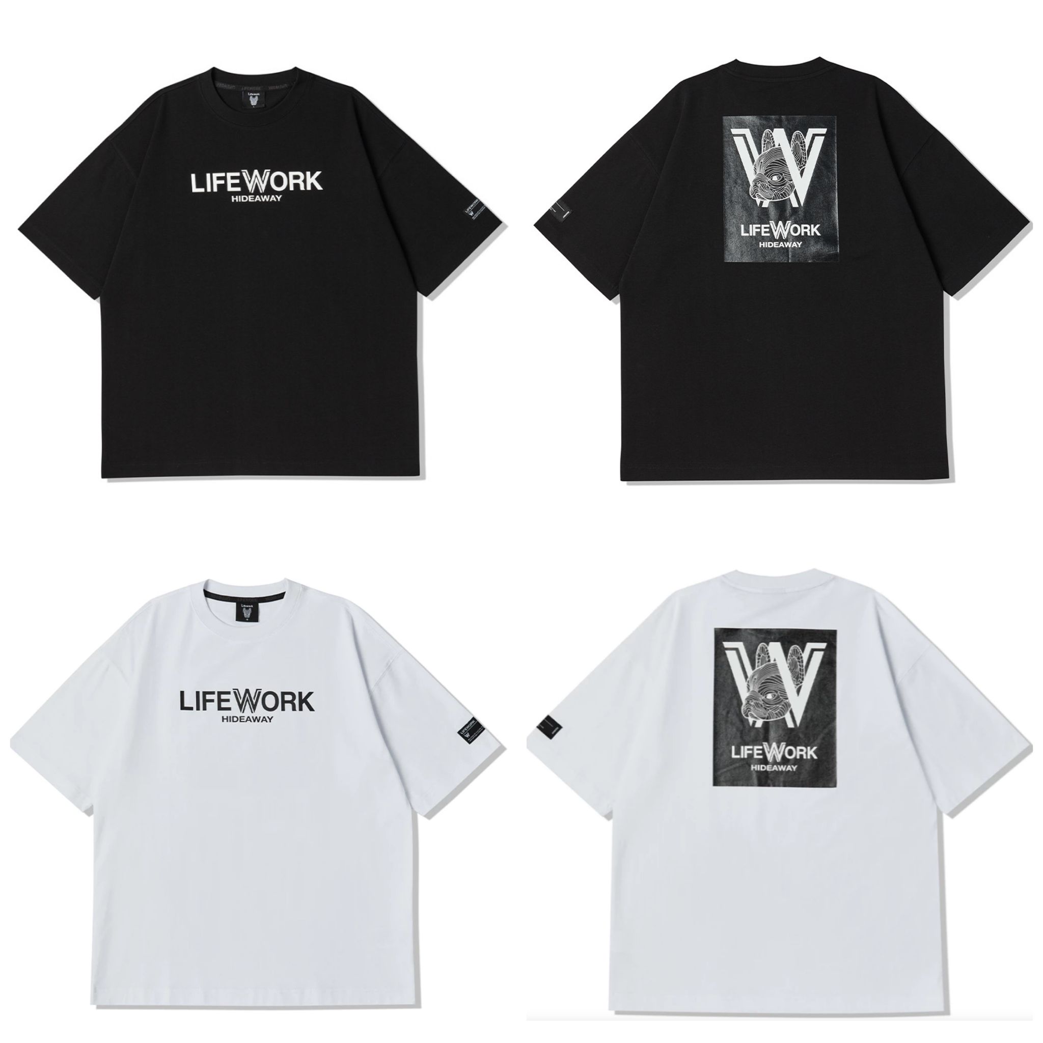 LIFEWORK Box Logo T-Shirt _0