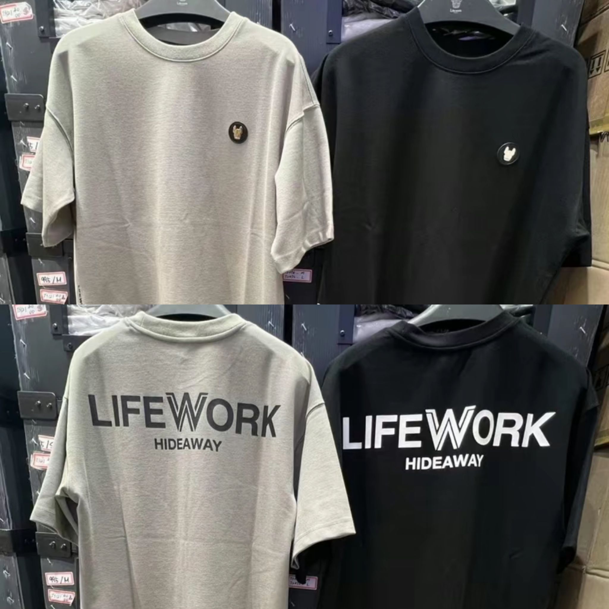 LIFEWORK Circle Waffen T-Shirt _0