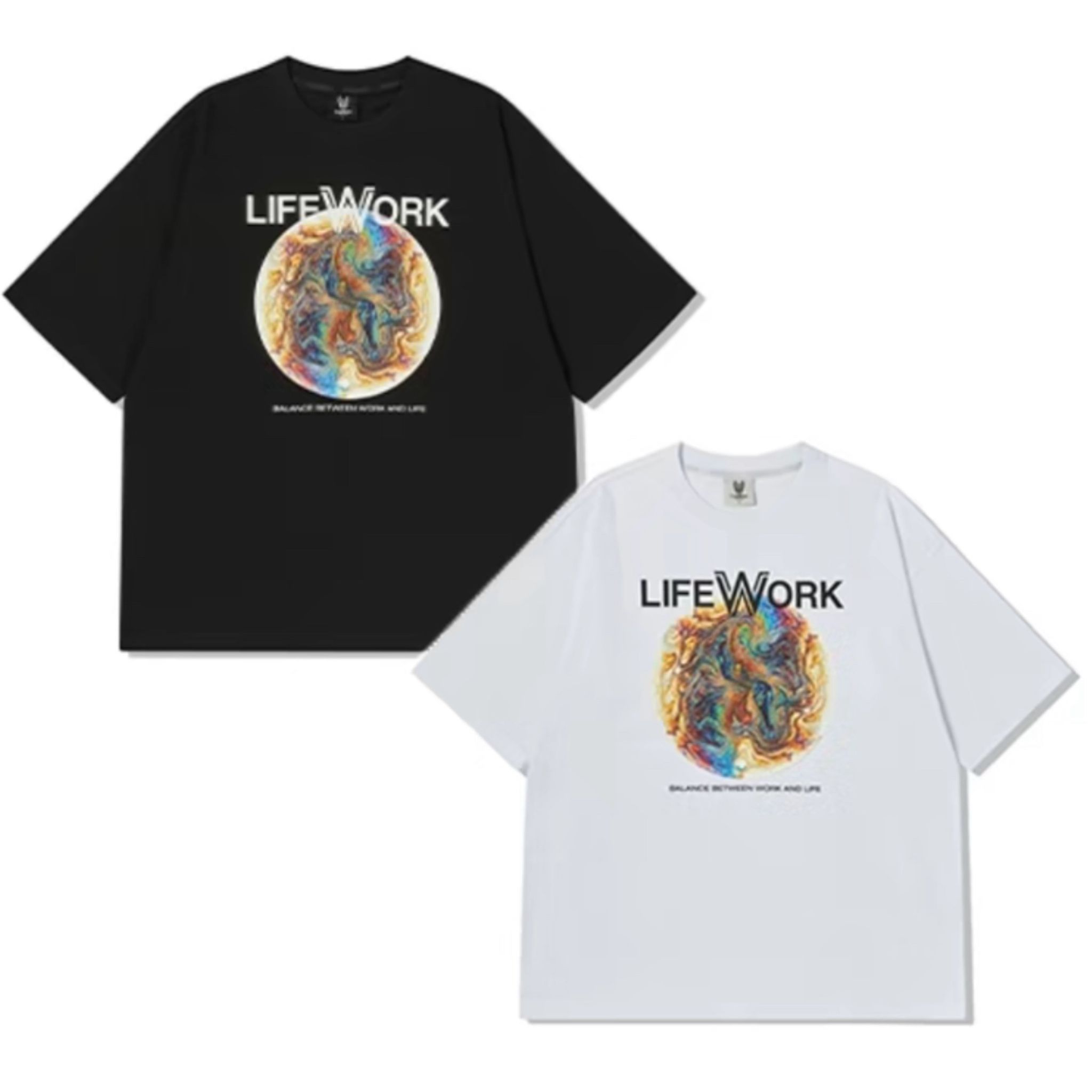 LIFEWORK Planet Logo T-Shirt  _0