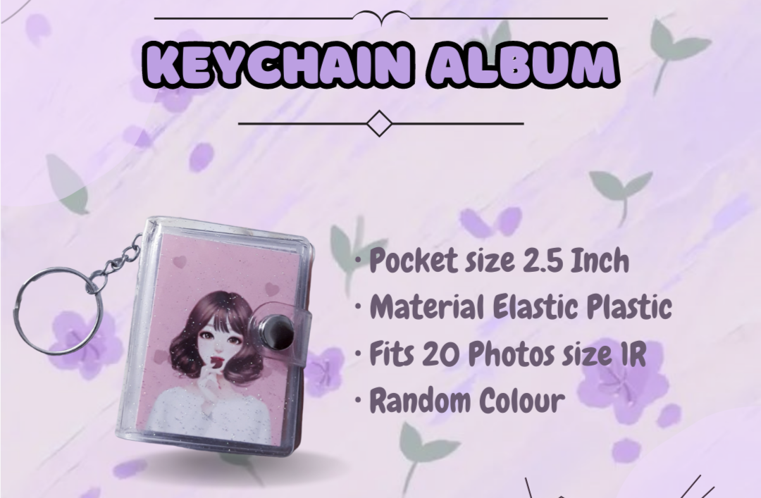 Mini Album Keychain_0