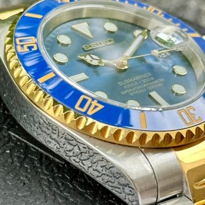 Bluesy Half Gold Submariner_1