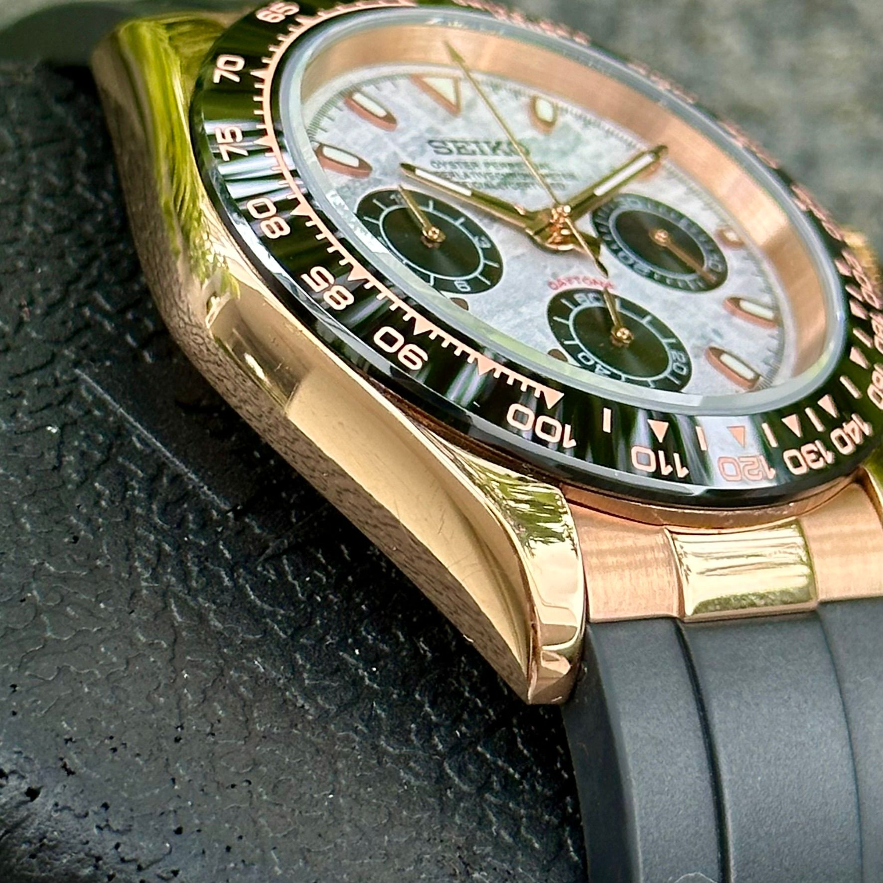 Oysterflex Rose Gold Meteorite Daytona_1