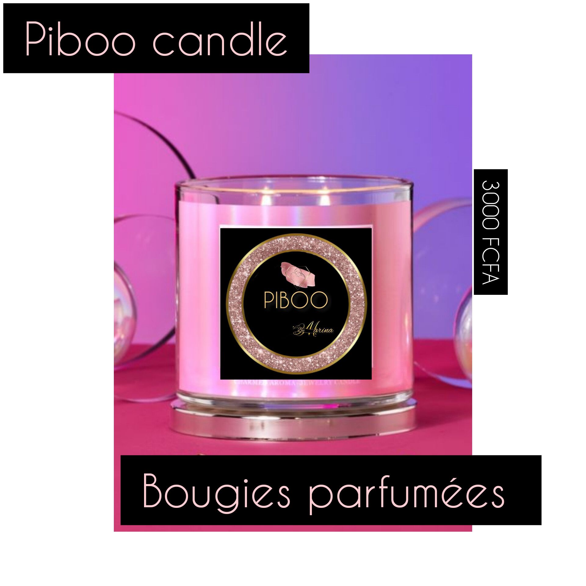 Essential  Oil  Perfumed candle _0