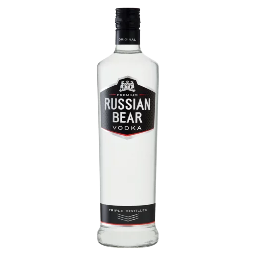 Russian Bear Original Vodka Bottle 1L_0