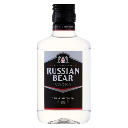 Russian Bear Triple Distilled Vodka Bottle 200ml_0