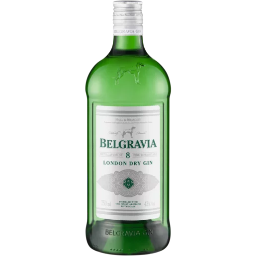 Belgravia London Dry Gin Bottle 750ml_0